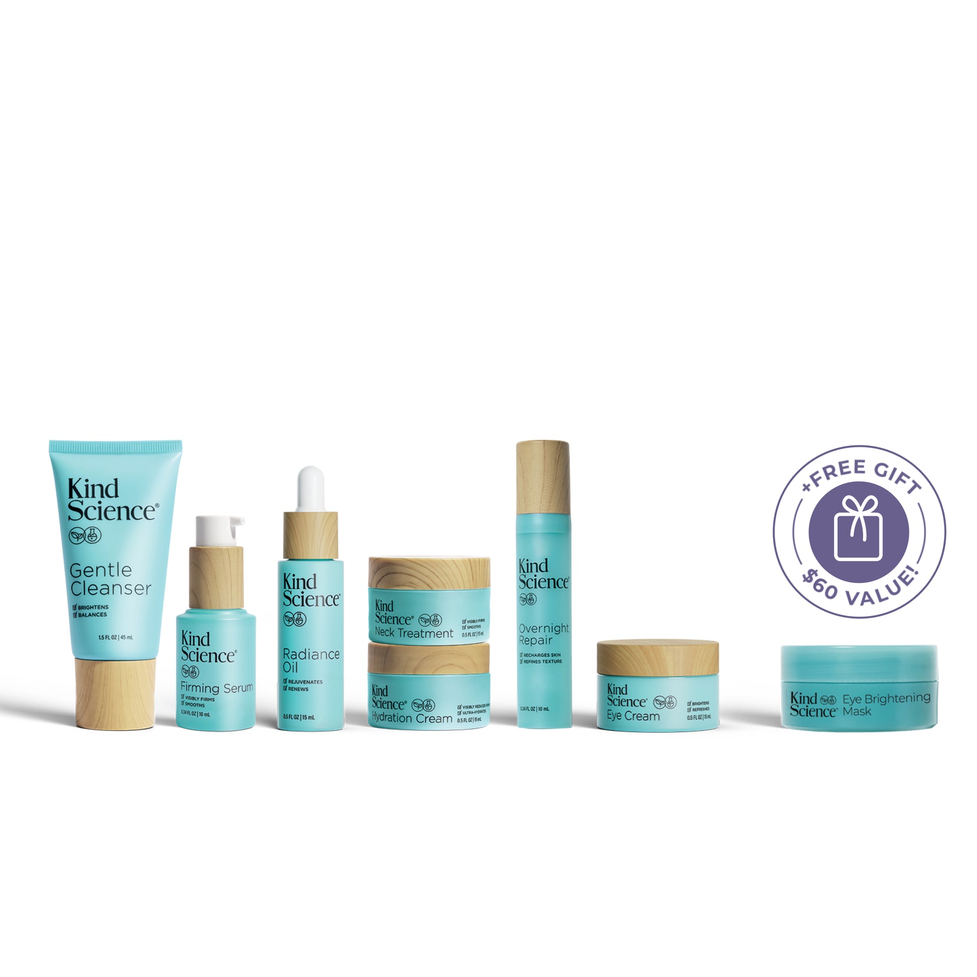 6-Piece Deluxe Kit + Eye Cream – Image 2 of 2